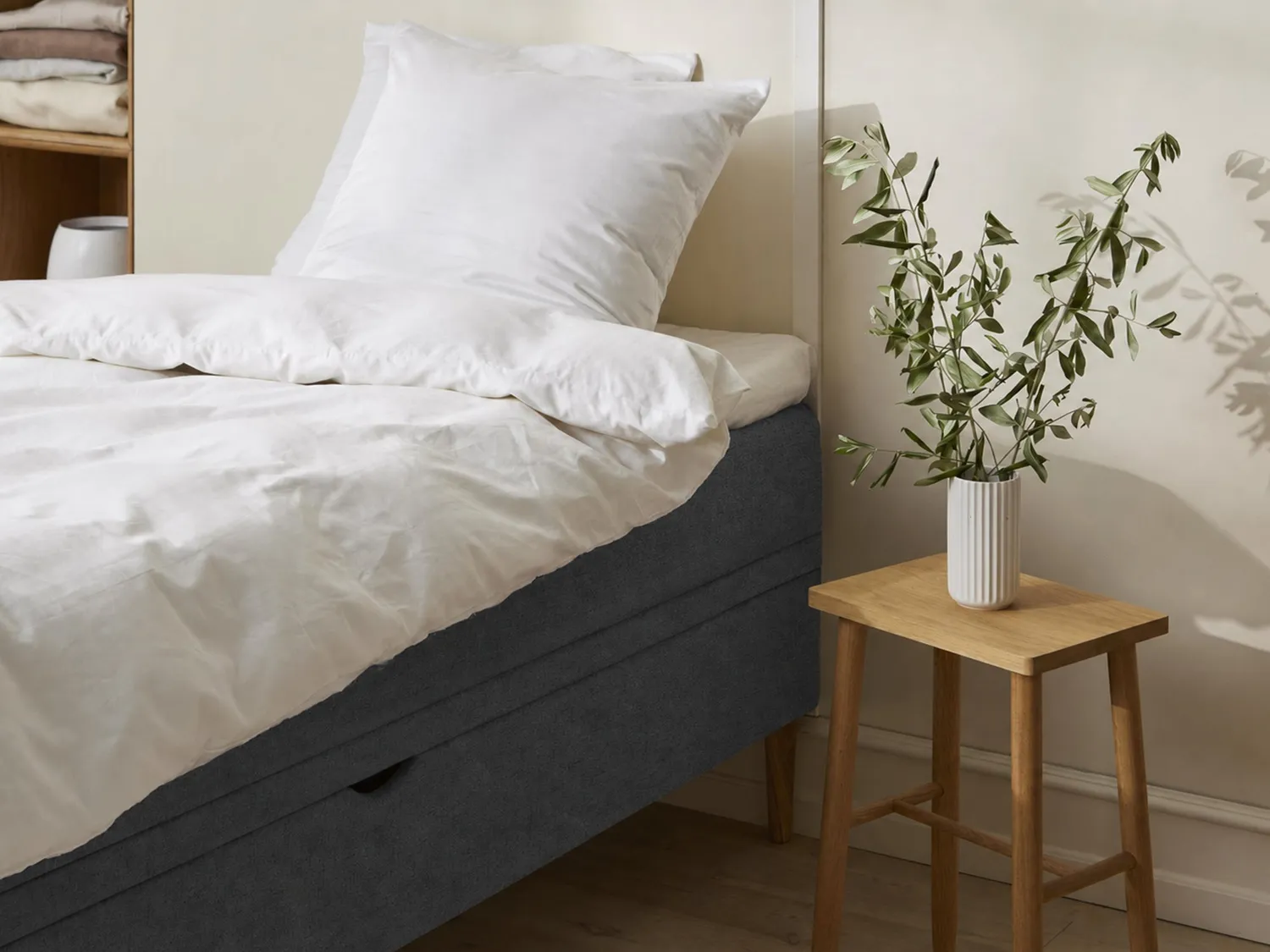 Sengefabrikken Bergen Opbevaringsboks 90x200 Antracit