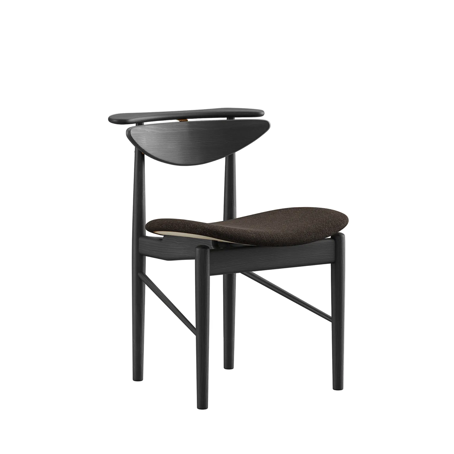 Finn Juhl Reading Chair FJ 5310 karmstol sort eg