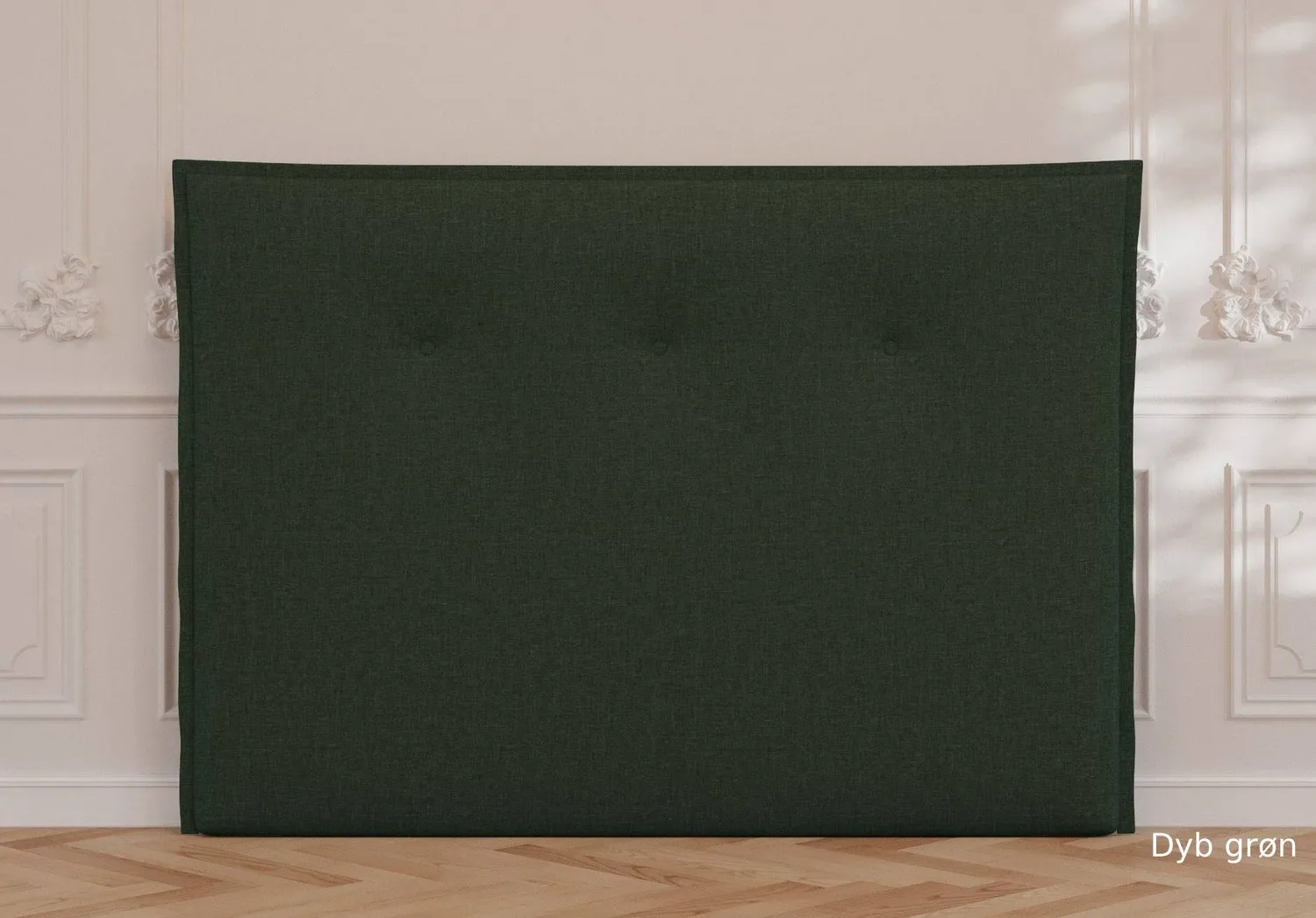 Ragna Como sengegavl polstret 128 cm høj