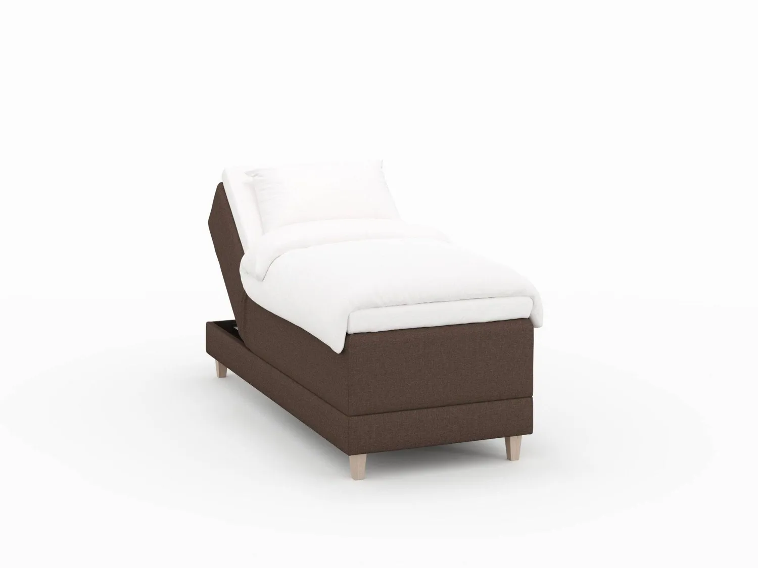 Ragna Aura seng 90x200 cm mørk brun Ergonomic+
