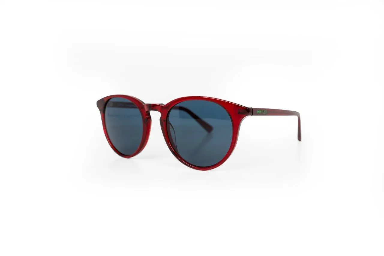 LEOObjects New Depp solbriller limited edition rød
