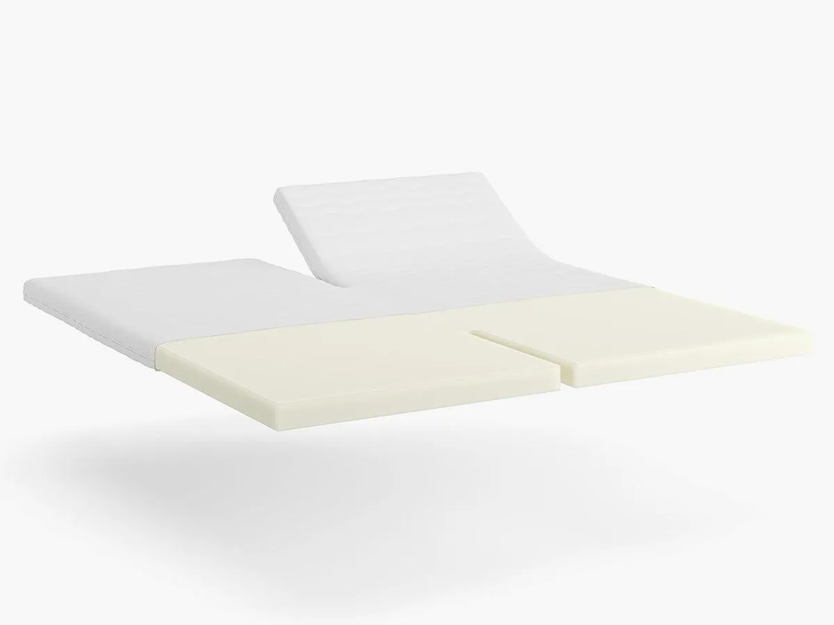 Sengefabrikken topmadras Latex Top Split 40 mm 90x210