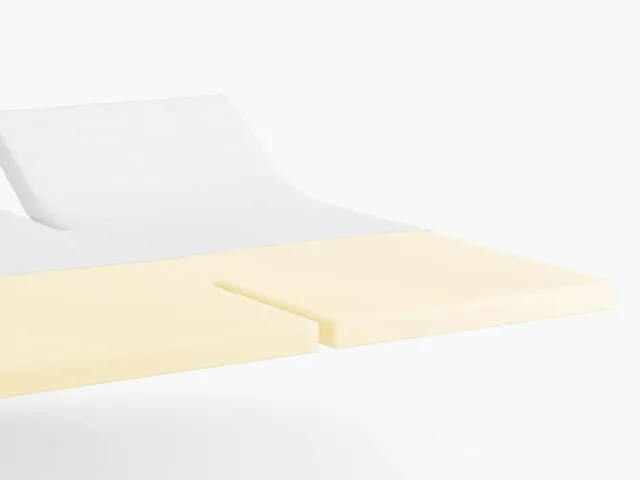 Sengefabrikken Trykaflastende topmadras 80x200 memoryskum
