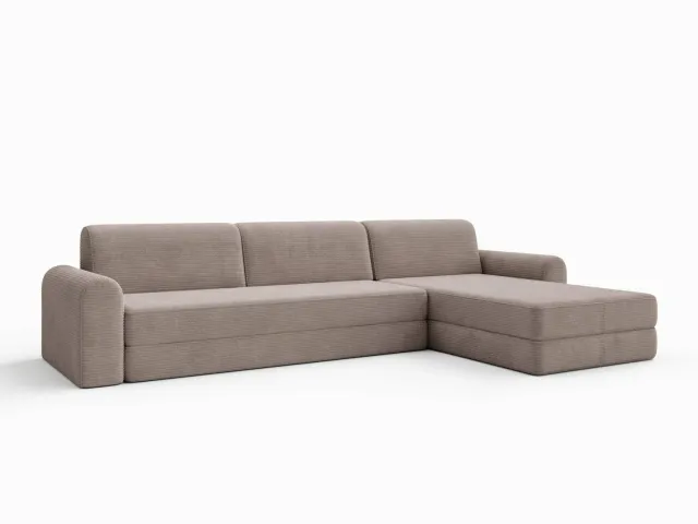 Ragna Astra 596 modul 100x200 latte fløjl
