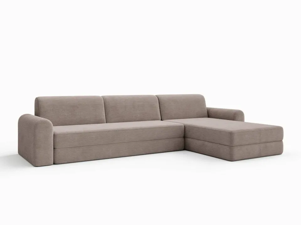 Ragna Astra 596 modul 100x200 latte fløjl