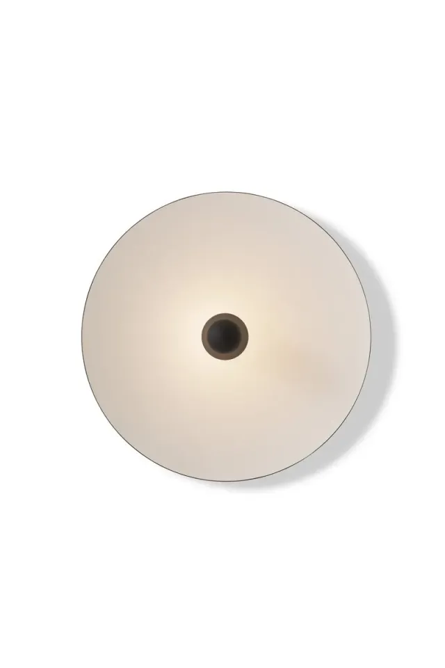 New Works Kantarell væg- og loftlampe sort 2700K
