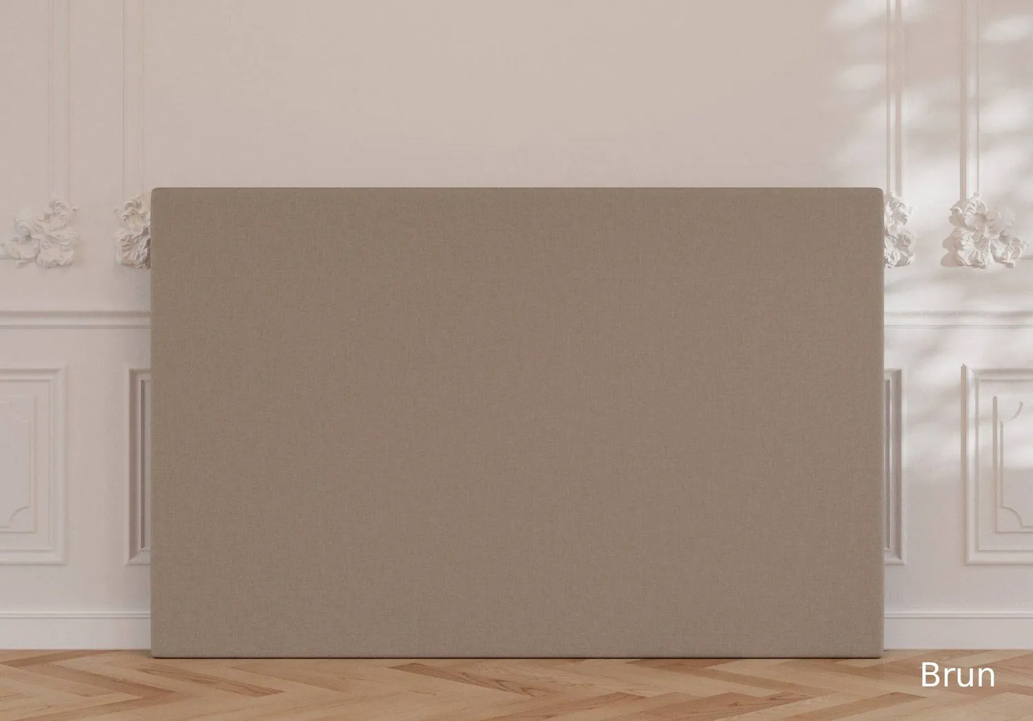 Ragna Calm sengegavl 126 cm høj beige