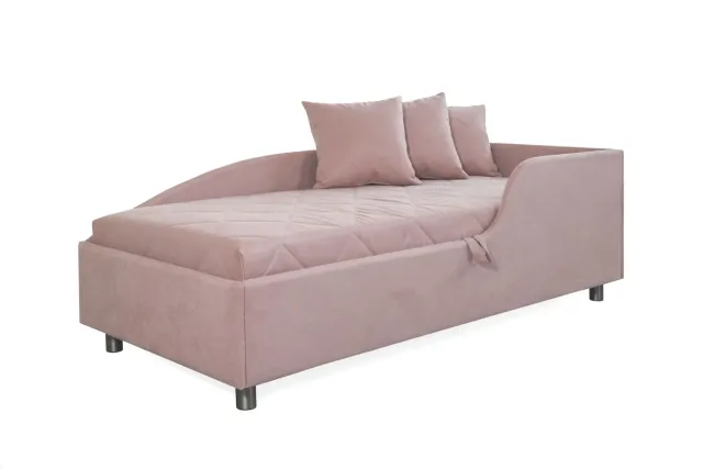 Trivilita Kidy daybed lyserød med madras