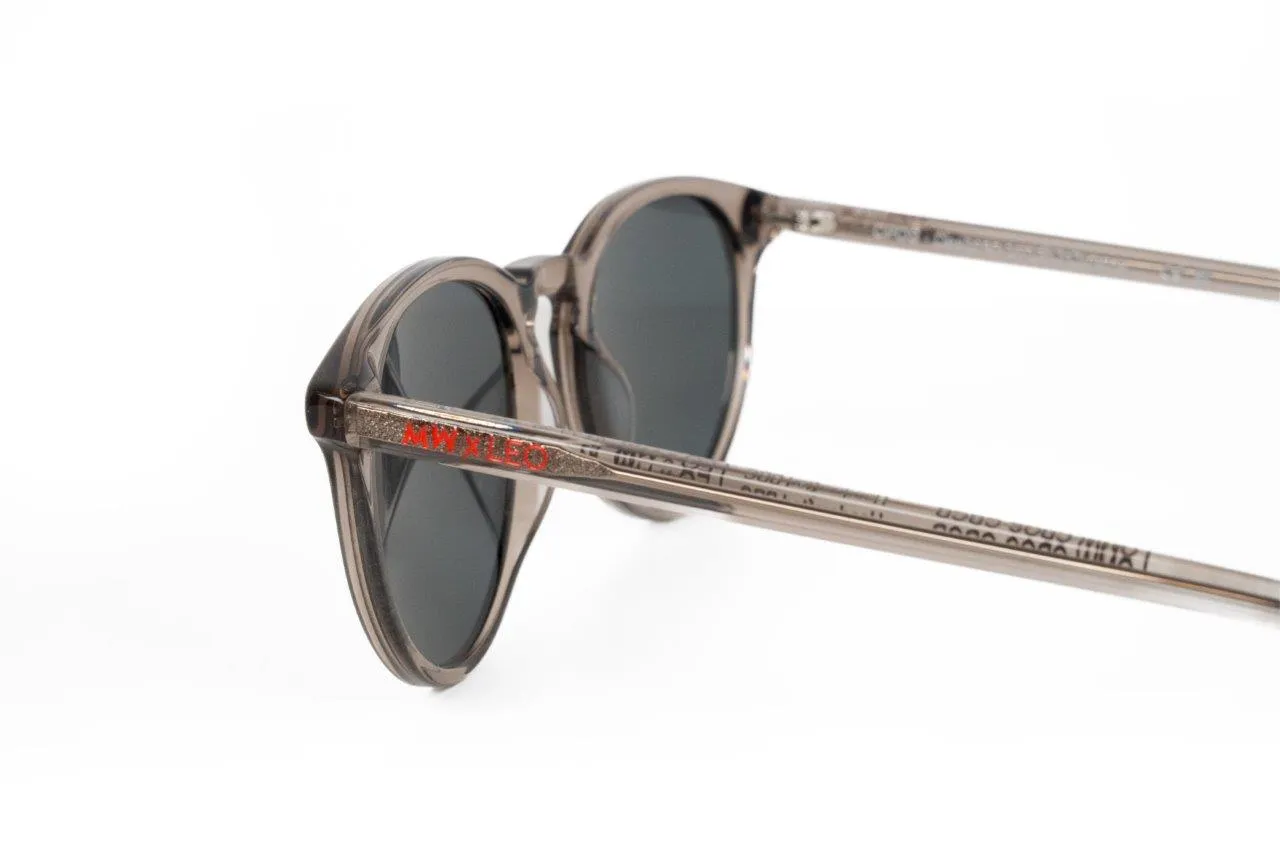 LEOObjects New Depp solbriller deep green acetat