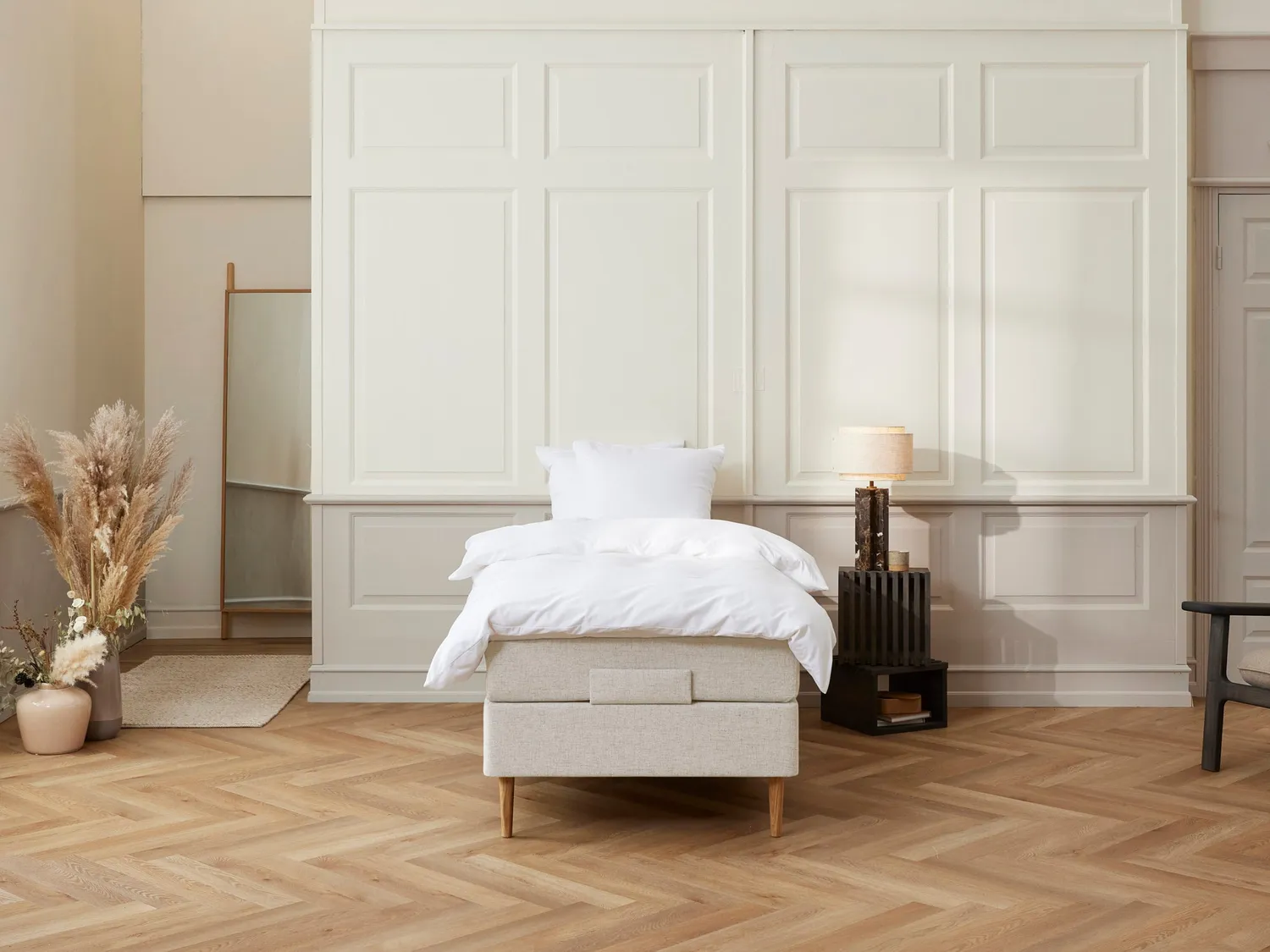 Sengefabrikken.dk Luksus Elevation elevationsseng sand 90x200