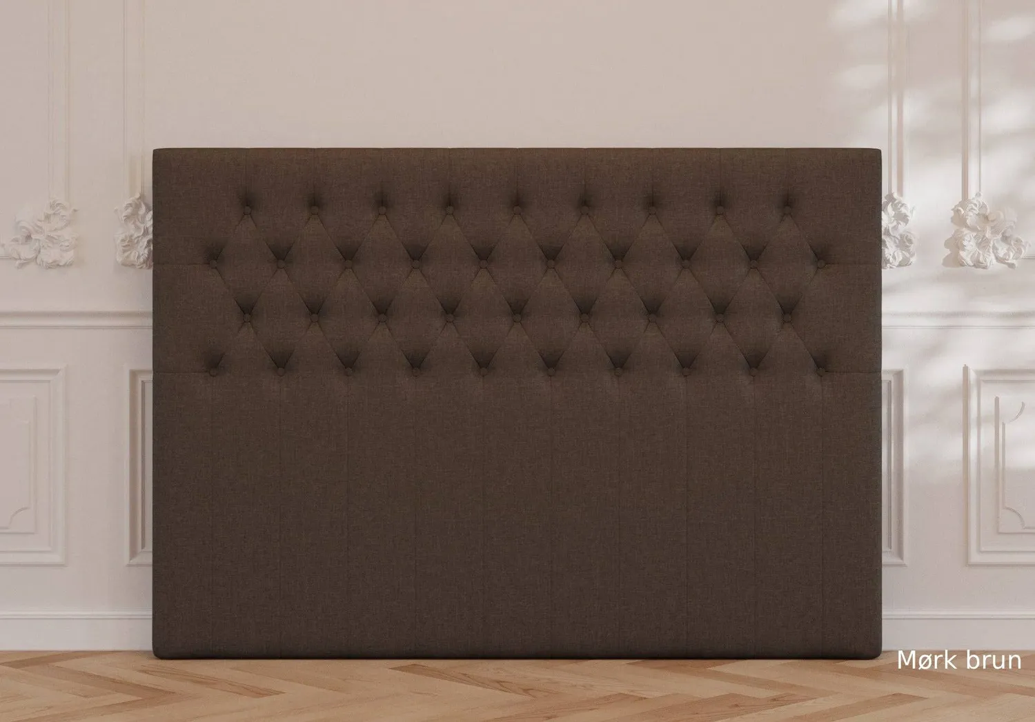 Ragna Flow Sengegavl 126 cm høj polstret
