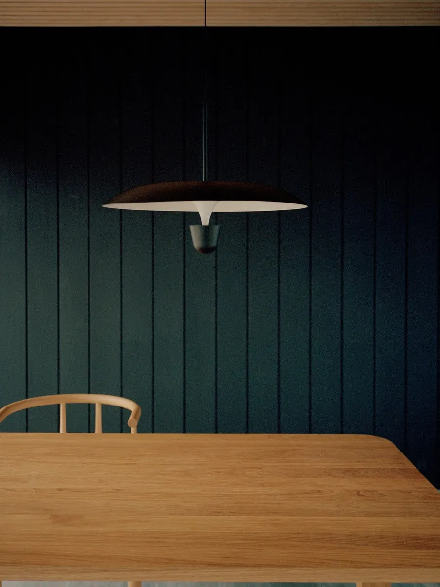 New Works Kantarell pendel Ø55 sort LED