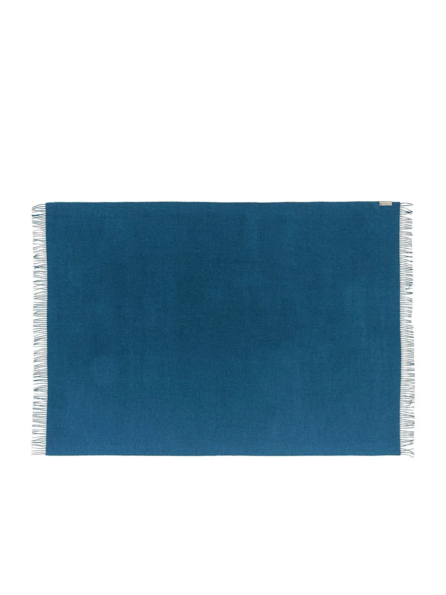 Silkeborg Uldspinderi Lima plaid abyss 130x200 baby alpaka