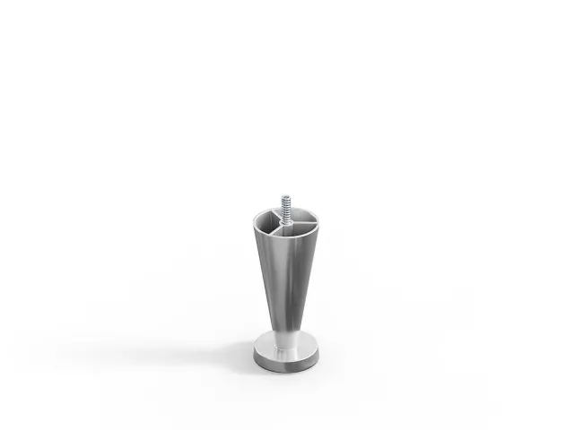 Sengefabrikken Champagneben sengeben 19 cm 4 stk metal